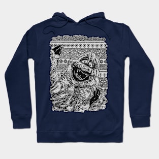vintage Abominable monster Hoodie